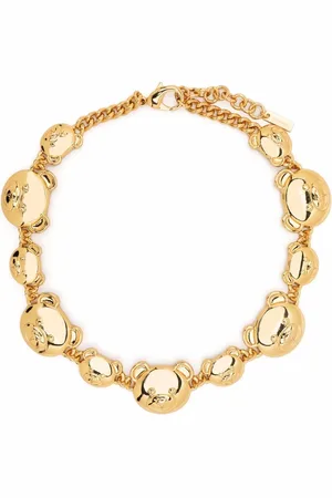 Moschino Teddy Bear chain choker