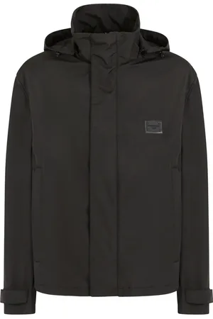 Dolce & Gabbana Logo-tag hooded jacket