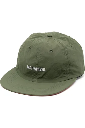Maharishi Men Caps - Embroidered-logo flat cap
