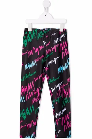 Msgm Logo-print elasticated leggings
