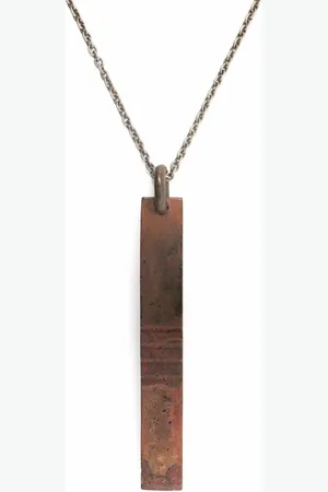 PARTS OF FOUR Plate pendant necklace