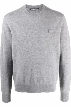 Acne Studios Face-patch wool jumper