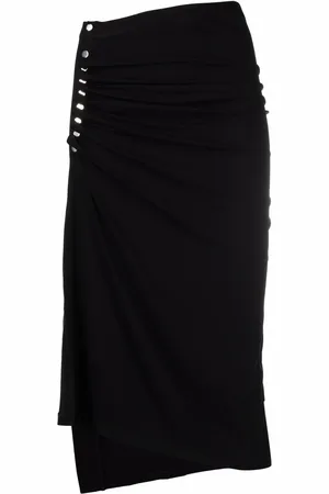 Paco rabanne Asymmetric midi skirt