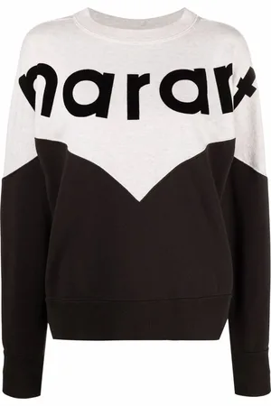 Marant Etoile Houston two-tone sweatshirt