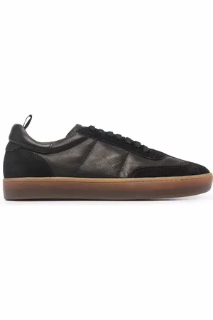 Officine creative Combined leather sneakers