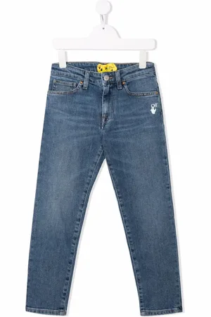 OFF-WHITE Mid-rise straight jeans