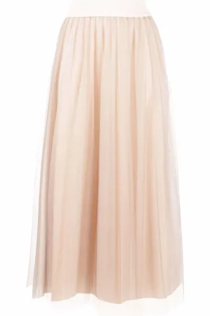 Fabiana Filippi High-waisted tulle midi skirt