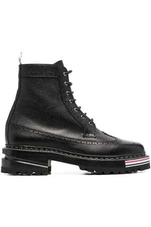 Thom Browne Lace-up longwing boots