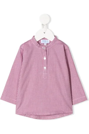 SIOLA Buttoned micro-print shirt