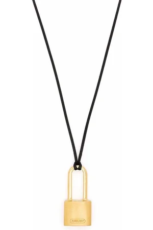 AMBUSH Small padlock necklace