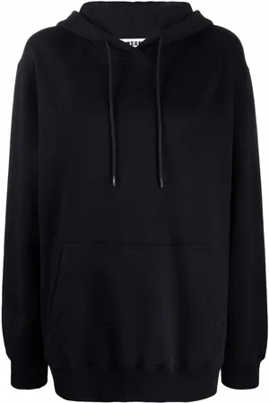 Msgm Logo-print detail hoodie
