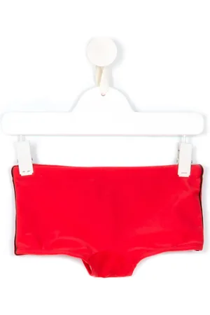 AMIR SLAMA Plain swim trunks