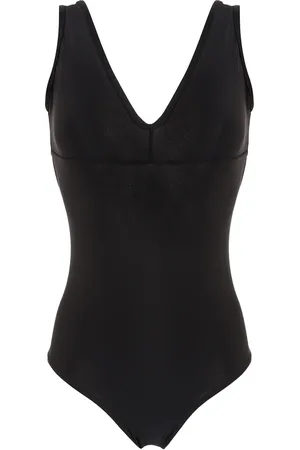 AMIR SLAMA V-neck swimsuit