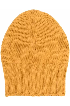 FEDELI Ribbed trim beanie