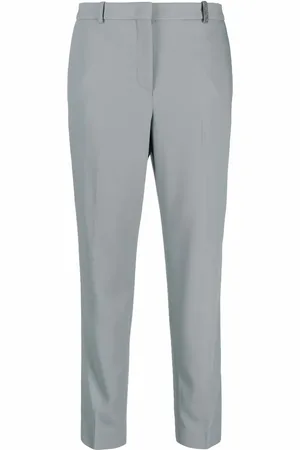 Fabiana Filippi High-waisted cropped wool trousers