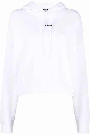 Msgm Logo-print pullover hoodie