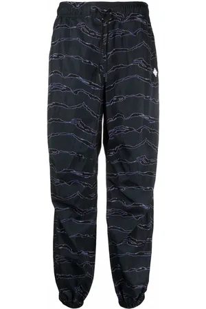MARCELO BURLON Graphic-print track pants