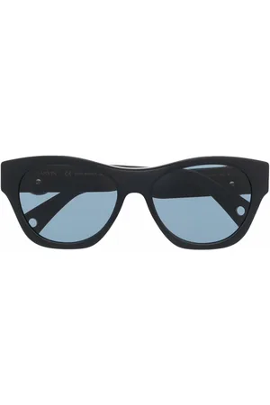 Lanvin Square-frame logo-plaque sunglasses