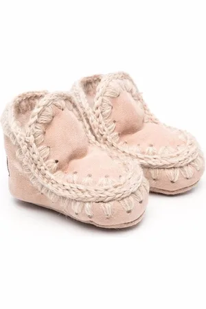 Mou Knitted border boots
