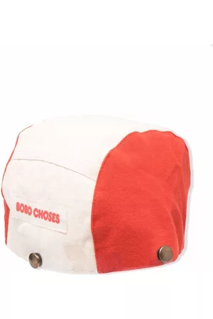 Bobo Choses Face-embroidered cotton hat