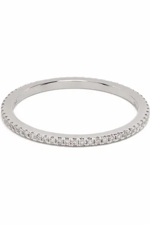 DJULA 18kt white gold engagement diamond ring