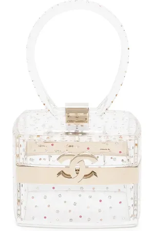 CHANEL 2004 CC rhinestone-embellished vanity mini bag