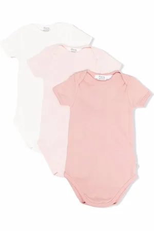 BONPOINT Short-sleeve press-stud fastening bodysuit