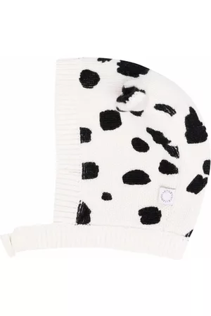 Stella McCartney Hats - Dalmatian spots knitted hat