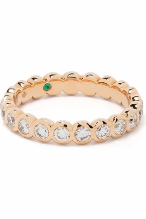 COURBET 18kt recycled rose gold Origine laboratory-grown diamond band ring
