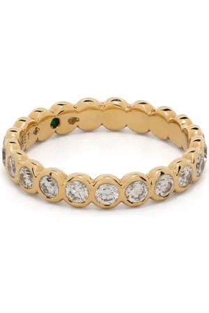 COURBET 18kt recycled yellow Origine laboratory-grown diamond band ring