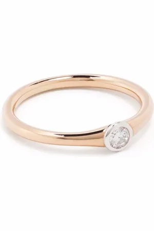 COURBET 18kt recycled rose gold Origine laboratory-grown diamond ring