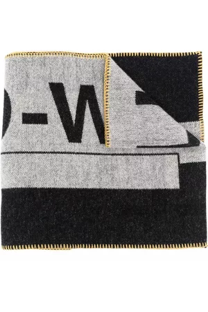 A-cold-wall* Men Scarves - Contrasting logo-print scarf