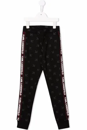 Karl Lagerfeld Logo-tape track pants