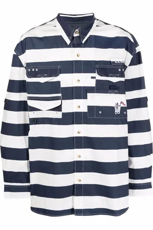 Billionaire Boys Club Striped button-up shirt
