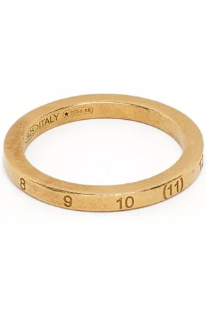 Maison Margiela Engraved-number ring