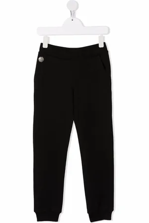 Philipp Plein Crystal logo jogging trousers