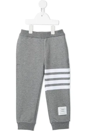 Thom Browne Loopback jersey 4-Bar track pants