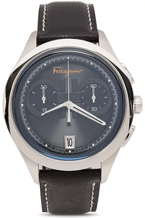 Salvatore Ferragamo Men Quartz Watches - Gancini chronograph quartz 42mm