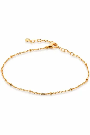 Monica Vinader Fine beaded chain bracelet