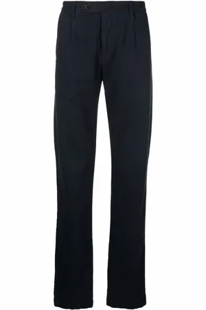 MASSIMO ALBA Mid-rise straight-leg trousers
