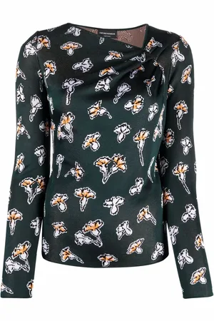 Emporio Armani All-over pattern jumper