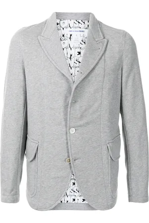 Comme des Garçons Single-breasted cotton blazer