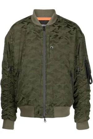 MOSTLY HEARD RARELY SEEN Camouflage-print bomber jacket