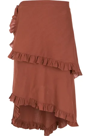 CLUBE BOSSA Feine wrap skirt
