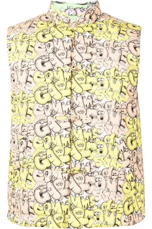 Comme des Garçons Logo-print padded gilet