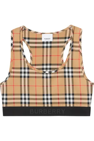 Burberry Vintage Check sports bra