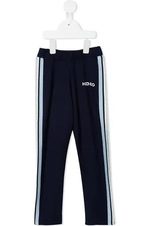 Kenzo Logo-print side-stripe track pants
