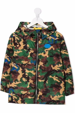 OFF-WHITE Camouflage-print Arrows windbreaker