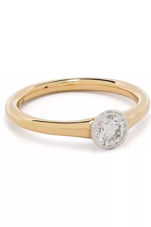 COURBET 18kt recycled yellow Origine laboratory-grown diamond ring