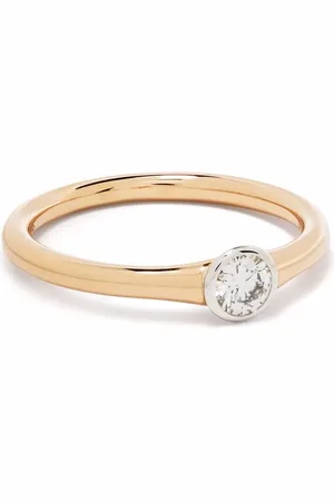 COURBET 18kt recycled rose Origine laboratory-grown diamond ring